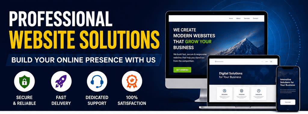 Professional website solutions services in Thane